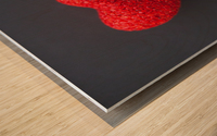 Love Wood print
