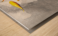 GoldFish Wood print