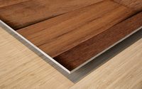 Brown Wood Surface Wood print