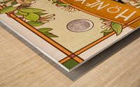 Whistling Kite Brewery: Honeymoon Wood print
