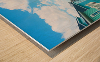 Crystal Beach  Wood print