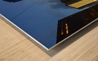 City Wood print