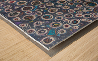 Hubble's Deep Field Impression sur bois