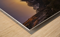 Yosemite Firefall Wood print