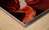 Antelope Canyon Wood print