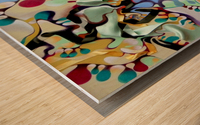 Carnival Wood print
