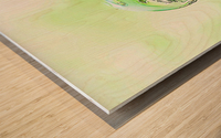 Of Her Earth Wood print
