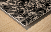 Dry leaves Wood print