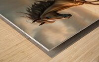 Running Horse  Wood print