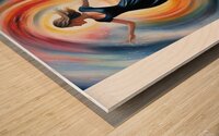 Dancer Wood print