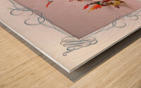 L ECLOSION Wood print