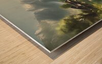 Serenity of Lakes  Take pictures of tranquil lake Wood print
