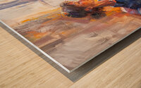 Illustrated Serenity - GIA2401-0219-OIL Wood print