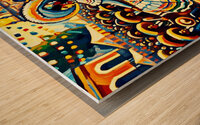 Nu Expressionism Wood print