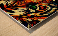 Nu Expressionism Wood print