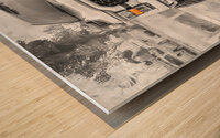 2023 Gray Ford F150 Heritage Edition X 8 Wood print