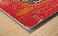 Scanning 2.0 Wood print