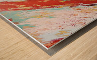 J Horne White Wood print