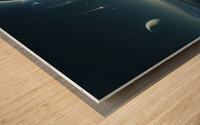 Encompassing Eclipse  Wood print