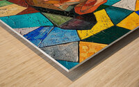 Fragmented Vision - GIA2401-0228-ILU Wood print