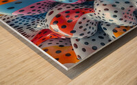 Tranquil Abstract Wood print