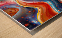 Enigmatic Abstract Wood print