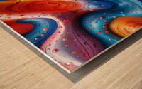 Abstract Harmony Wood print