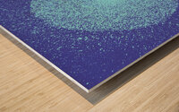 White Dwarf Blue Wood print