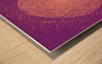 White Dwarf Pink Wood print