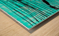 Bars To Dance Wood print