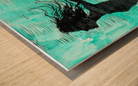 Fit To Dance - All In Wood print