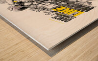 Get Down To It Wood print
