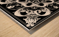 Motif Tile Wood print