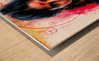 India Princess Wood print