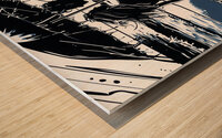 Rain Or Shine Wood print