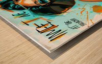 Meet Me At Our Spot Wood print