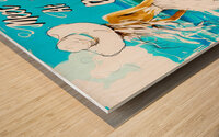 Beach Getaways Wood print