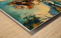 Nu Expressionism Wood print