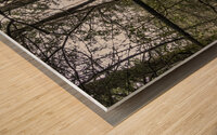 climb Wood print