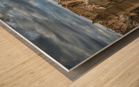 famous rock formations in love valley.  Wood print