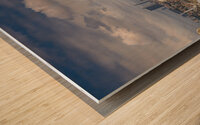 view of city of istanbul  Wood print