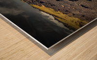 Trail on Mount Etna  Wood print