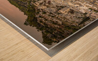 city of Scicli in Sicily Wood print