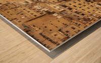 ancient city of Amman Wood print