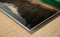 carezza lake in italy Wood print