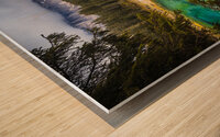 carezza lake in italy Wood print