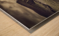 view of mykines island Wood print