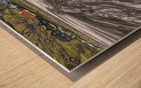 Tjornuvik villageStreymoy faroe island Wood print
