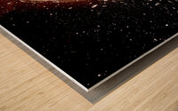 to much power Wood print