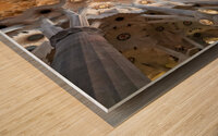 sagrada familia Wood print